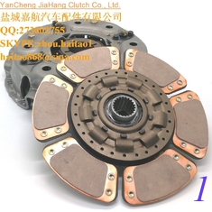 China Used for  DK65S DK75 DK90 13 &quot; 22 spline heavy duty 6 pad tractor clutch T5189-14302 supplier
