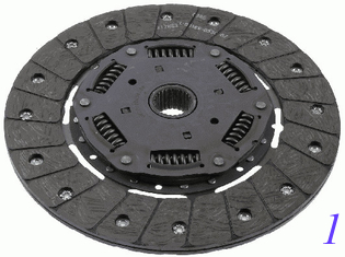 China CLUTCH DISC 0152501903/1878 600 501 supplier