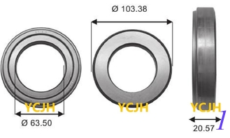 China Rolamento Embreagem Massey Ferguson Ford Ct1310 576040 B202 supplier