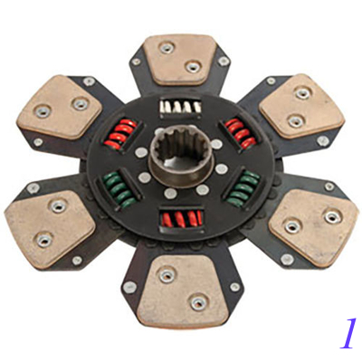 Ford YCJH Tractor Trans Disc: 12&quot; organic Spring Loaded Part No: A-F0NN7550HAS, VPG2030, SW03491, E3NN7550EAS supplier
