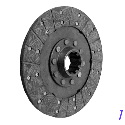 9" PTO 10 Spline Clutch Plate | for YCJH/IH, MF, Landini (1753753M92 181102M92) - S.40712 supplier