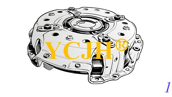 Bolt-On Clutch Cover Compatible with Kioti Dk65s Dk75 Dk90 Agricultural Tractors Heavy Duty Replacement Component supplier