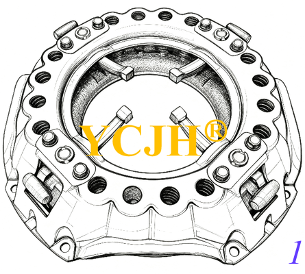 22U-01-21310 DISK DAMPER Silver Disc Clutch High Strength Silver Material for Durable Performance supplier