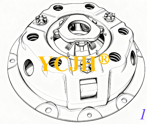 22U-01-21310 DISK DAMPER Silver Disc Clutch High Strength Silver Material for Durable Performance supplier